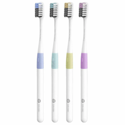 Набор зубных щеток Xiaomi Bass Soft Toothbrush (4pcs/Pack)